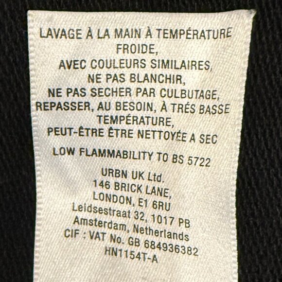 Black Anthropologie Top with Shoulder Ruffle and Sheer Sleeve, Small - Picture 5 of 5